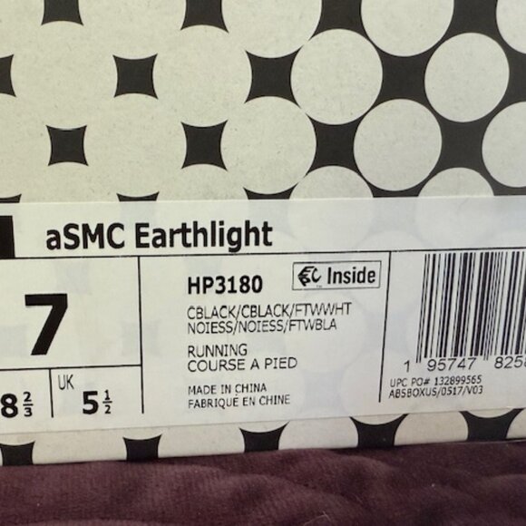 Stella McCartney Adidas Earthlight Mesh Core Black (With Box) Women's 7 - Picture 8 of 10